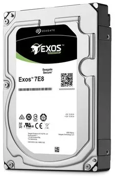 Жесткий диск (HDD) Seagate 4Tb Exos 7E10, 3.5", 7.2K, 256Mb, 4Kn/512e, SAS 12Gb/s (ST4000NM025B)