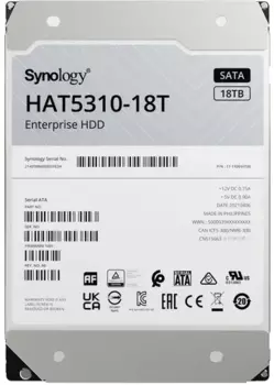 Жесткий диск (HDD) Synology 18Tb HAT5300, 3.5", 7.2K, SATA3 (HAT5310-18T)