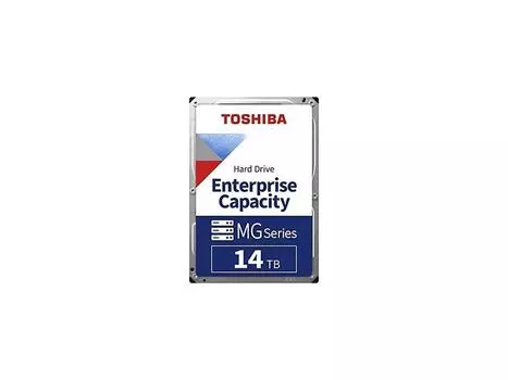 Жесткий диск (HDD) Toshiba 14Tb Enterprise Capacity, 3.5", 7200rpm, SATA3 (MG08ACA14TE)
