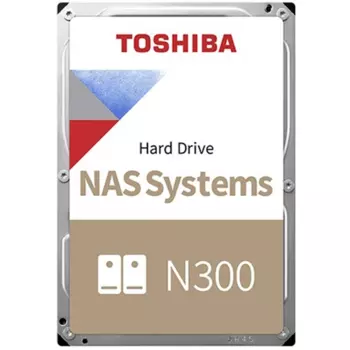 Жесткий диск (HDD) Toshiba 4Tb N300, 3.5", 7.2K, 512Mb, 512e, SATA3 (HDWG740EZSTC)