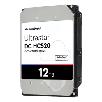 Жесткий диск (HDD) Western Digital 12Tb Ultrastar DC HС520, 3.5", 7.2K, 256Mb, 4Kn, SAS 12Gb/s (HUH721212AL4204/0F29562)