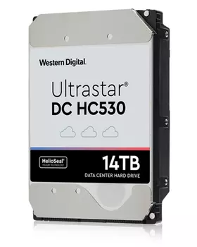 Жесткий диск (HDD) Western Digital 14Tb Ultrastar DC HC530, 3.5", 7.2K, 512Mb, SATA3 (WUH721414ALE6L0)