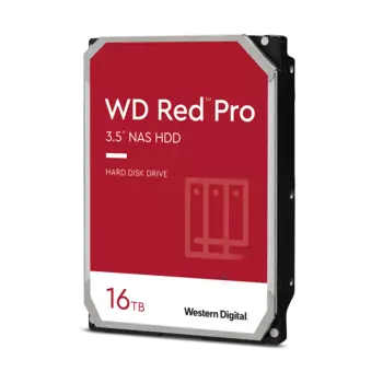 Жесткий диск (HDD) Western Digital 16Tb Red Pro, 3.5", 7200rpm, SATA3 (WD161KFGX)