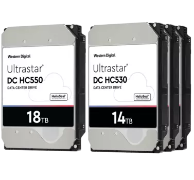 Жесткий диск (HDD) Western Digital 18Tb Ultrastar DC HC550, 3.5", 7.2K, 512Mb, 4Kn/512e, SATA3 (WUH721818ALE6L4/0F38459/0F38467)
