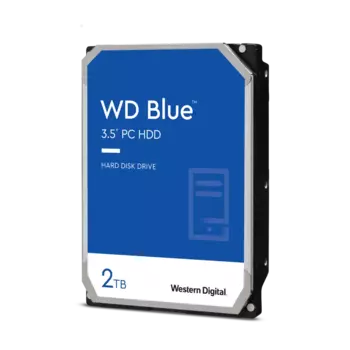 Жесткий диск (HDD) Western Digital 2Tb Blue, 3.5", 7200rpm, 256Mb, SATA3 (WD20EZBX)
