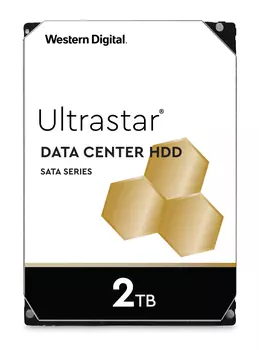 Жесткий диск (HDD) Western Digital 2Tb Ultrastar DC HA210, 3.5", 7.2K, 128Mb, 512n, SATA3 (HUS722T2TALA604/1W10002/1W10025)