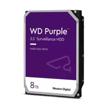 Жесткий диск (HDD) Western Digital 8Tb Purple, 3.5", 5640 об/мин, 128Mb, SATA3 (WD84PURZ)