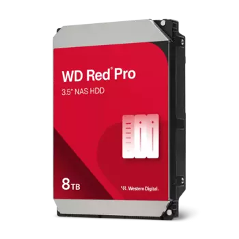 Жесткий диск (HDD) Western Digital 8Tb Red Pro, 3.5", 7200rpm, 256Mb, SATA 6Gb/s (WD8005FFBX)
