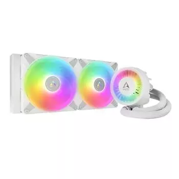 Жидкостное охлаждение Arctic Cooling Liquid Freezer III-280 A-RGB White для Socket/1700/1851/AM5/AM4, 2x140 мм, ARGB, белый (ACFRE00151A)