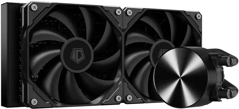 Жидкостное охлаждение ID-COOLING FX240 PRO для Socket 115x/2066/2011/2011-3/1200/1700/1851/AM5/AM4, 300 Вт, 2x120 мм, черный (FX240_PRO)