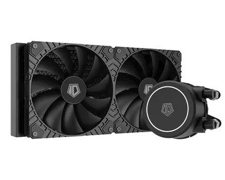 Жидкостное охлаждение ID-COOLING FX280 для Socket 115x/2066/2011/2011-3/1200/1700/1851/AM5/AM4, 300 Вт, 2x140 мм, черный