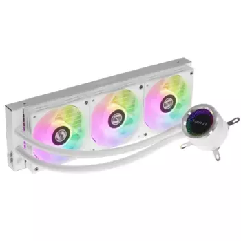 Жидкостное охлаждение LIAN LI Galahad 360 для Socket 115x/2066/2011/2011-3/1356/1366/1200/1700/775/AM5/AM4, 300 Вт, 3x120 мм, ARGB (G89.GA360A.01)
