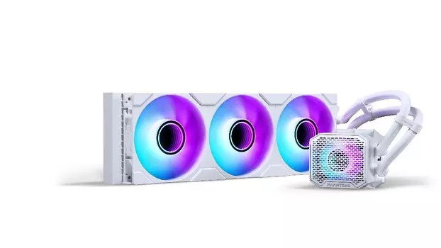 Жидкостное охлаждение Phanteks Glacier One 360M25 G2 для Socket 115x/2066/2011/2011-3/1200/1700/1851/AM5/AM4, 3x120 мм, ARGB, белый (PH-G0360M25G2_DWT02)