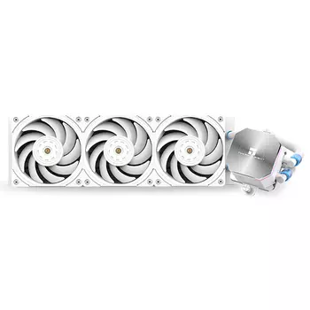 Жидкостное охлаждение Thermalright Frozen Edge 360 WHITE для Socket 115x/2066/2011/2011-3/1200/1700/1851/AM5/AM4, 3x120 мм, ARGB, белый (F-EDGE-360-WH)