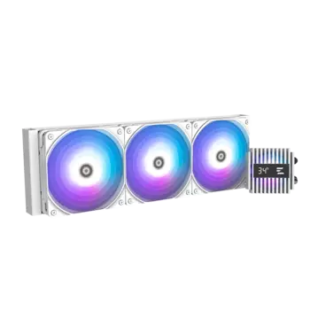 Жидкостное охлаждение Zalman ALPHA2 A36 White для Socket 115x/1200/1700/1851/AM5/AM4, 320 Вт, 3x120 мм, ARGB, белый