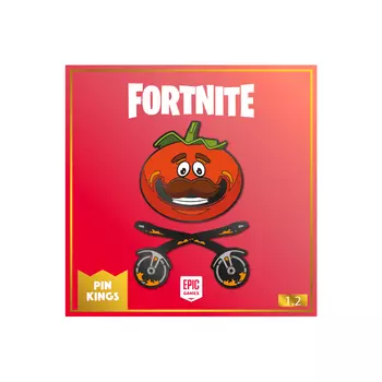 Значок Rubber Road Ltd Fortnite Pin Kings 1.2, 2шт. (5056280420118)