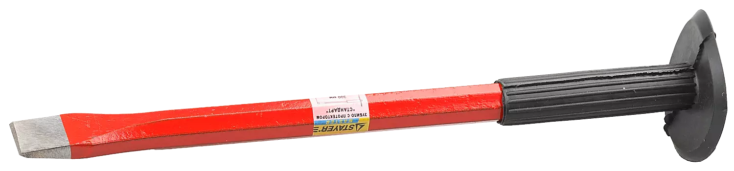 Зубило плоское цилиндрическое, 30 см, 1 шт., STAYER