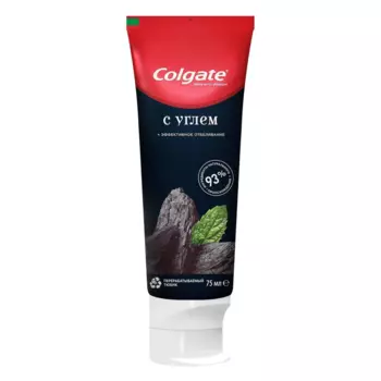 Зубная паста Colgate Naturals Эффективное отбеливание, с углем 75мл