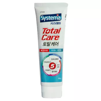 Зубная паста Lion Systema Total Care 120гр