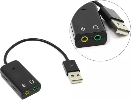 Звуковая карта Orient AU-01S 2.0, USB, Bulk