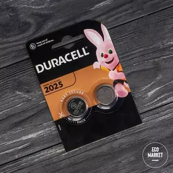 Батарейки Duracell 2025 ~ 2 шт.