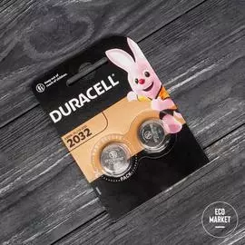 Батарейки Duracell 2032 ~ 2 шт.