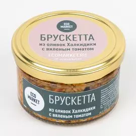 Брускетта из оливок Халкидики с вяленым томатом Ecomarket.ru - 150 г