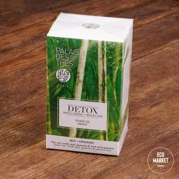 Чай черный Detox Бразилия Энергия и тонус, Palais Des Thes - 20 пакетиков