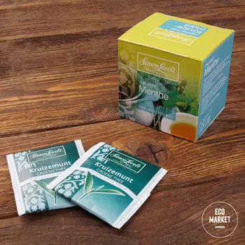 Чай зелёный байховый Menthe, Simon Levelt ~ 10 пакетиков