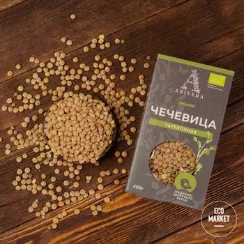 Чечевица тарелочная, ARIVERA - 400 г