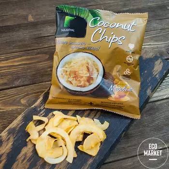 Чипсы кокосовые Медовые ~ 40 г