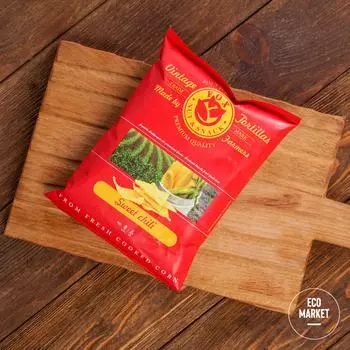 Чипсы кукурузные Fox Vintage тортилья сладкий чили ~ 40 г