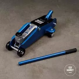 Домкрат гидравлический подкатной, 2 т, h подъема 140–340 мм, Stels