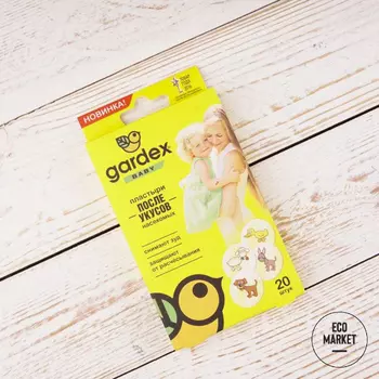 Gardex Baby Пластыри после укусов насекомых ~ 20 шт.
