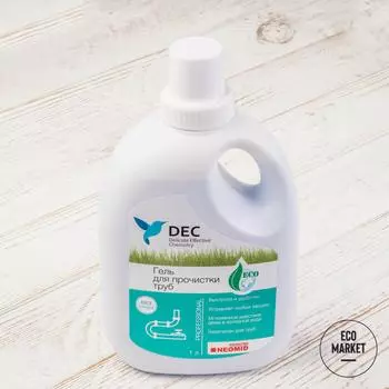 Гель для прочистки труб, DEC - 1 л