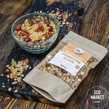 Гранола "Тропический остров" Ecomarket.ru - 100 г