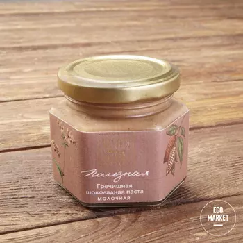 Гречишная молочная шоколадная паста, Nature's Own Factory - 120 г