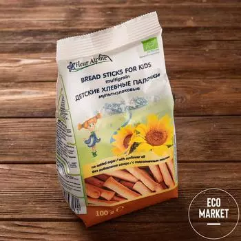 Хлебные палочки мультизлаковые, Fleur Alpin - 100 г