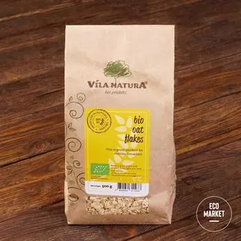 Хлопья овсяные BIO, Vila Natura - 500 г