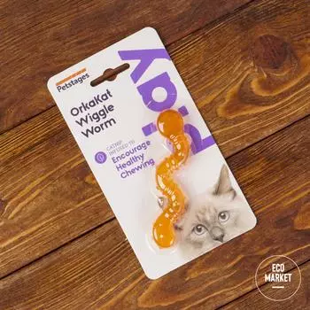 Игрушка для кошек ОРКА червяк Petstages Energize ~ 11 см.