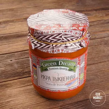 Икра тыквенная, Green Dream - 545 г
