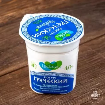 Йогурт Греческий термостатный 4% - 120 г