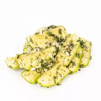 Кабачки для запекания с чесноком и пармезаном ~ 500 г (0.5 кг)