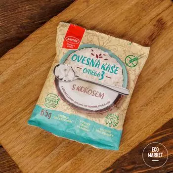 Каша овсяная с кокосом без глютена, SEMIX - 65 г