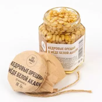 Кедровые орешки в меде белой акации Ecomarket.ru - 230 г