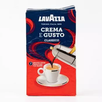 Кофе молотый Lavazza Crema E Gusto - 250 г