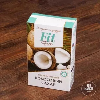 Кокосовый сахар органический Fit Feel - 200 г