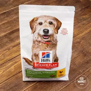 Корм для пожилых собак мелких пород до 7 лет с курицей Hill`s ~ 250 г