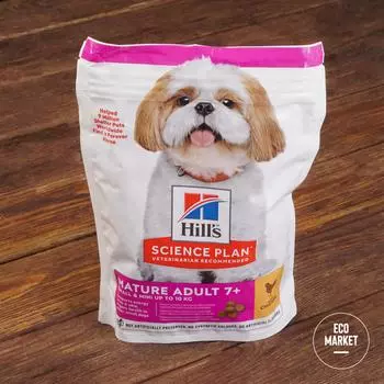 Корм для пожилых собак мелких пород до 7 лет с курицей Hill`s ~ 300 г