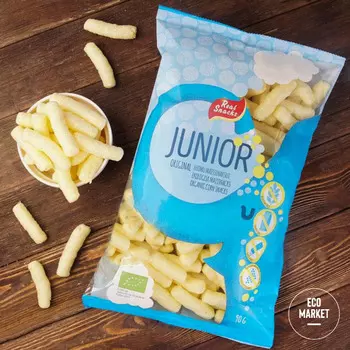 Кукурузные палочки Real Snacks Junior БИО - 90 г